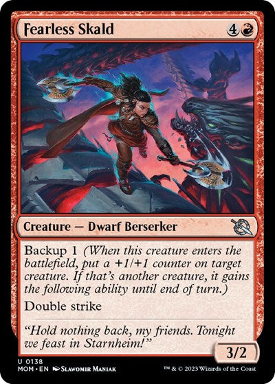 Fearless Skald (March of the Machine) Light Play