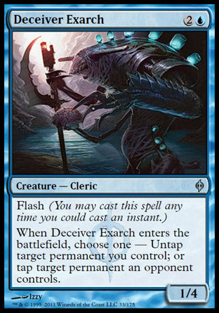 Deceiver Exarch (New Phyrexia) Medium Play
