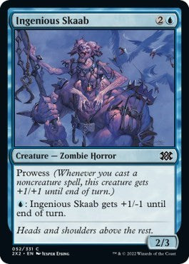 Ingenious Skaab (Double Masters 2022) Light Play Foil