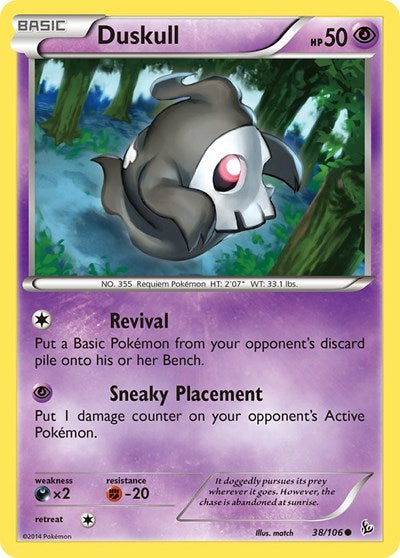 Duskull (XY - Flashfire) Damaged / Poor