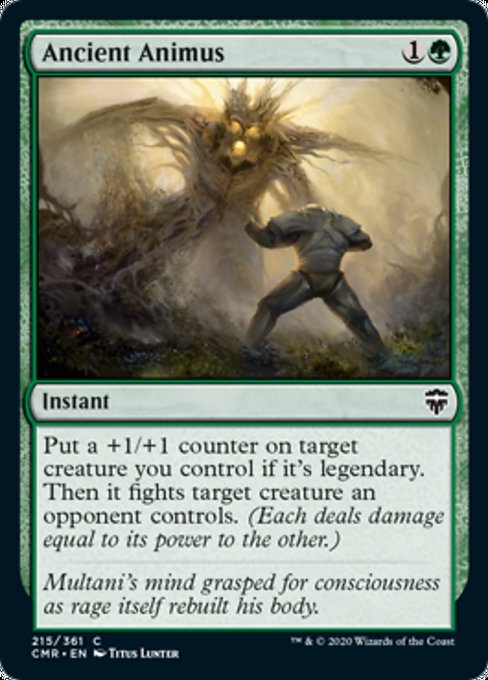 Ancient Animus (Commander Legends) Light Play