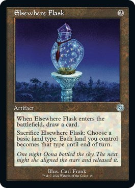 Elsewhere Flask (The Brothers' War: Retro Frame Artifacts) Light Play