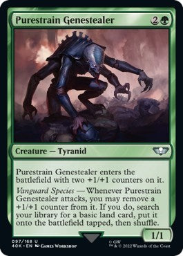 Purestrain Genestealer (Universes Beyond: Warhammer 40K) Light Play