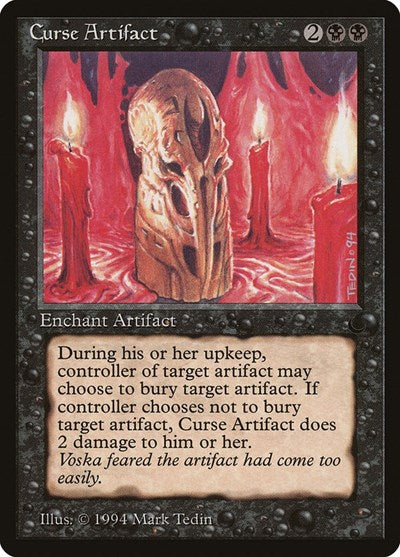 Curse Artifact (The Dark) Medium Play