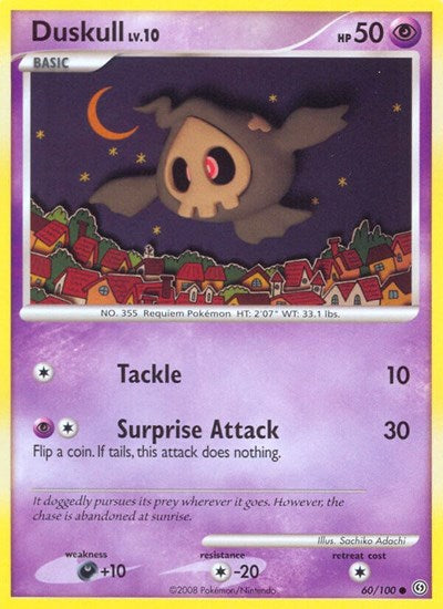 Duskull (60) (Stormfront) Light Play