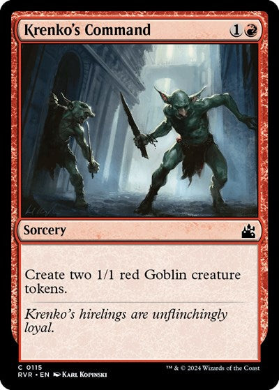 Krenko's Command (Ravnica Remastered) Light Play