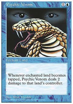 Psychic Venom (5th Edition) Damaged / Poor