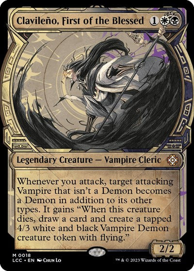 Clavileno, First of the Blessed (Showcase) (Commander: The Lost Caverns of Ixalan) Light Play