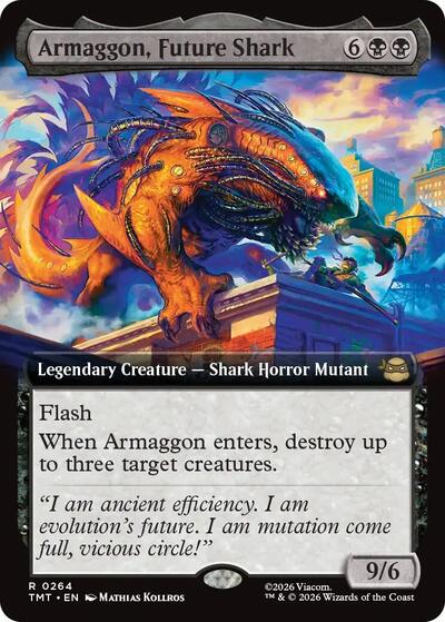 Armaggon, Future Shark (Extended Art) (Teenage Mutant Ninja Turtles) Light Play