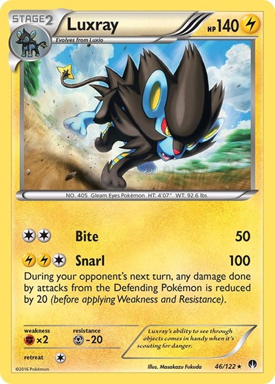 Luxray (XY - BREAKpoint) Medium Play