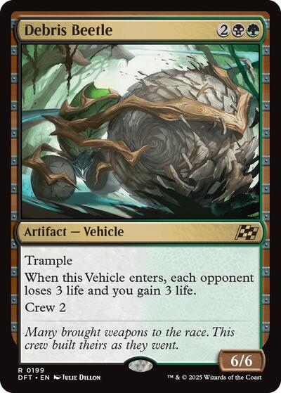 Debris Beetle (Aetherdrift) Light Play Foil