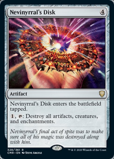 Nevinyrral's Disk (Commander Legends) Light Play