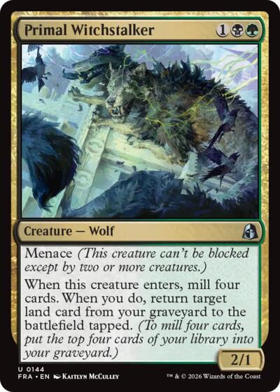Primal Witchstalker (Reality Fracture) Light Play