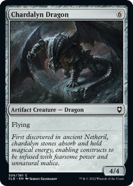 Chardalyn Dragon (Commander Legends: Battle for Baldur's Gate) Light Play Foil