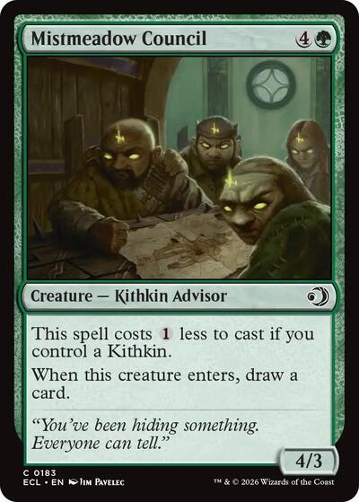 Mistmeadow Council (Lorwyn Eclipsed) Light Play Foil