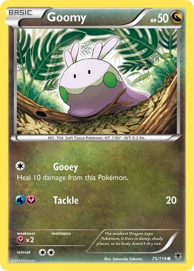 Goomy (XY - Phantom Forces) Damaged / Poor