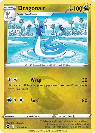Dragonair (SWSH12: Silver Tempest) Light Play Reverse Holofoil