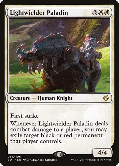 Lightwielder Paladin (Archenemy: Nicol Bolas) Medium Play