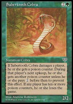 Sabertooth Cobra (Mirage) Light Play