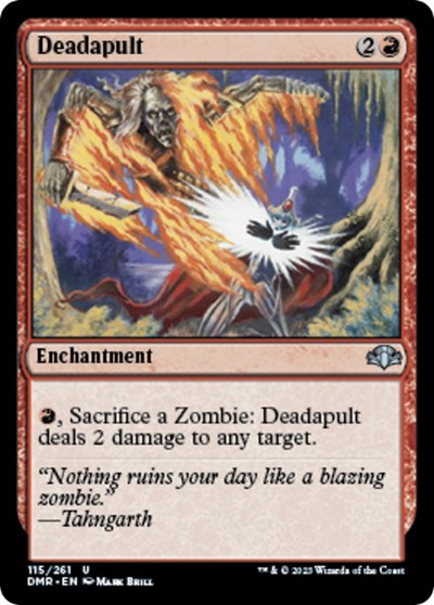 Deadapult (Dominaria Remastered) Light Play