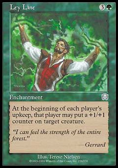 Ley Line (Mercadian Masques) Medium Play