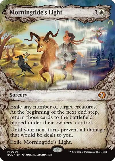 Morningtide's Light (Showcase) (Lorwyn Eclipsed) Light Play Foil