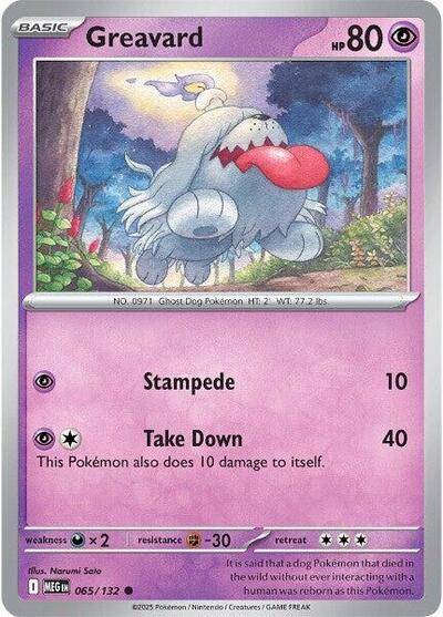 Greavard (ME01: Mega Evolution) Light Play