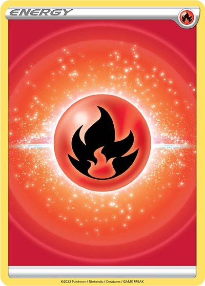 Fire Energy (2022 Unnumbered) (SWSH09: Brilliant Stars) Light Play