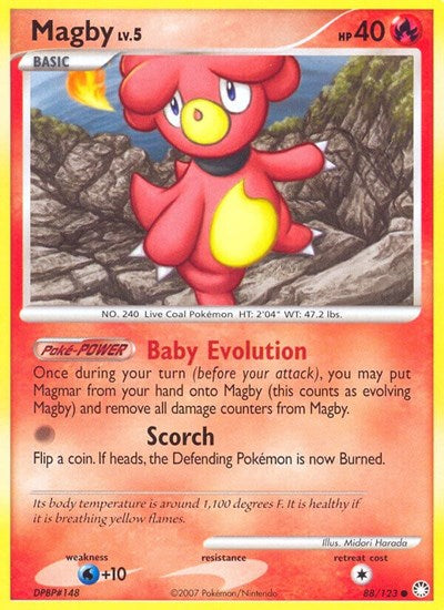 Magby (Mysterious Treasures) Light Play