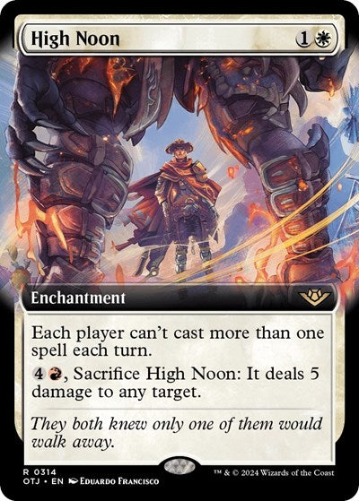 High Noon (Extended Art) (Outlaws of Thunder Junction) Light Play