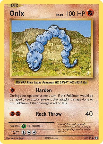 Onix (XY - Evolutions) Medium Play