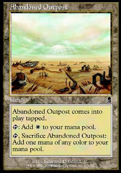 Abandoned Outpost (Odyssey) Heavy Play