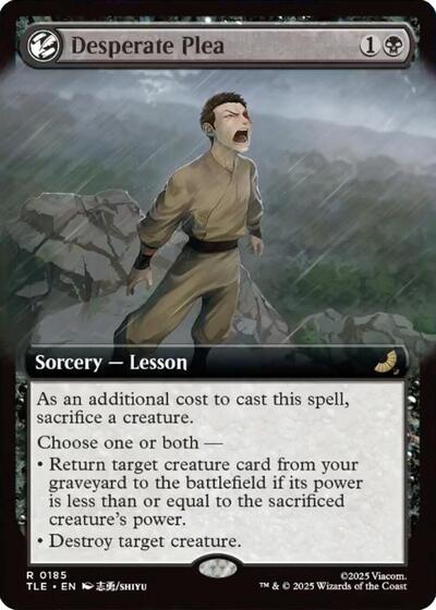 Desperate Plea (Extended Art) (Avatar: The Last Airbender: Eternal-Legal) Light Play