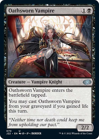 Oathsworn Vampire (Jumpstart 2022) Light Play
