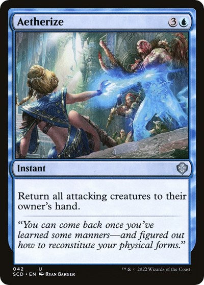 Aetherize (Commander 2022 Starter Decks) Light Play