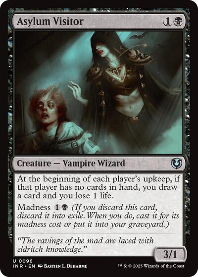 Asylum Visitor (Innistrad Remastered) Light Play