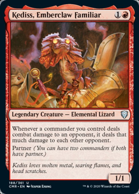 Kediss, Emberclaw Familiar (Commander Legends) Near Mint