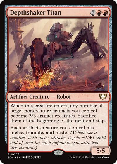 Depthshaker Titan (Commander: Edge of Eternities) Light Play