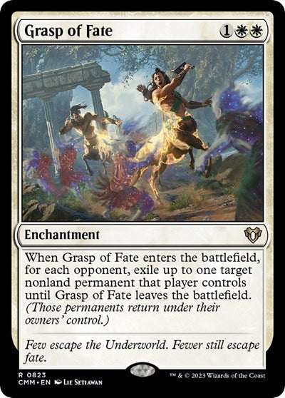 Grasp of Fate (Commander Masters) Light Play