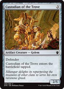 Custodian of the Trove (Dragons of Tarkir) Light Play Foil