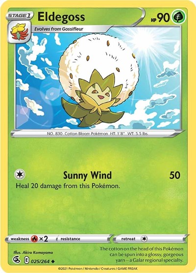 Eldegoss (SWSH08: Fusion Strike) Light Play