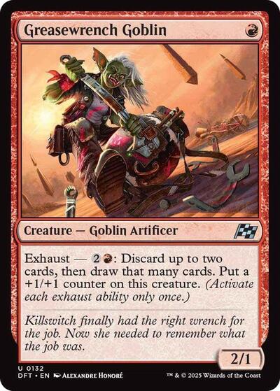 Greasewrench Goblin (Aetherdrift) Light Play