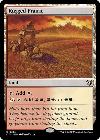 Rugged Prairie (Commander: Outlaws of Thunder Junction) Light Play