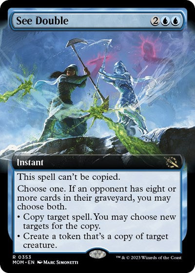 See Double (Extended Art) (March of the Machine) Light Play