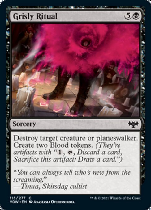 Grisly Ritual (Innistrad: Crimson Vow) Light Play