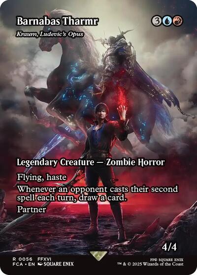 Barnabas Tharmr - Kraum, Ludevic's Opus (Showcase) (Universes Beyond: FINAL FANTASY: Through the Ages) Near Mint