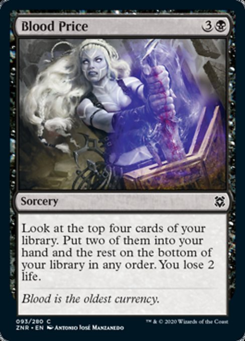 Blood Price (Zendikar Rising) Light Play Foil