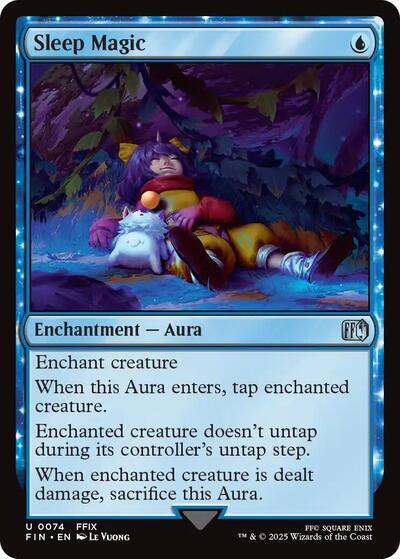 Sleep Magic (Universes Beyond: FINAL FANTASY) Light Play Foil
