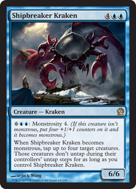 Shipbreaker Kraken (Theros) Medium Play