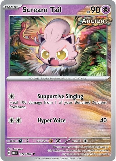 Scream Tail (SV05: Temporal Forces) Light Play